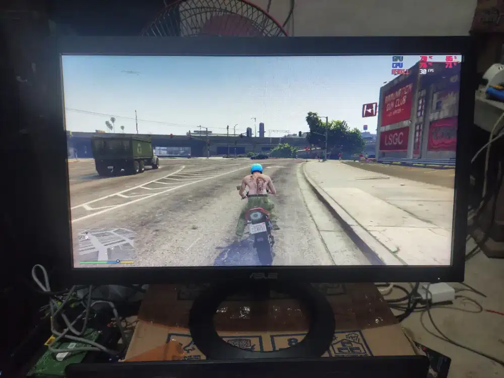 Monitor PC/komputer Asus 20 inch, normal