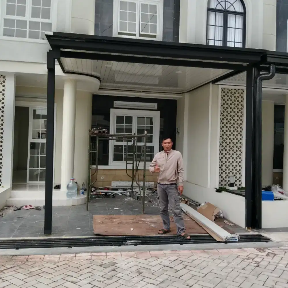 Jasa pemasangan kanopi atap alderon dll
