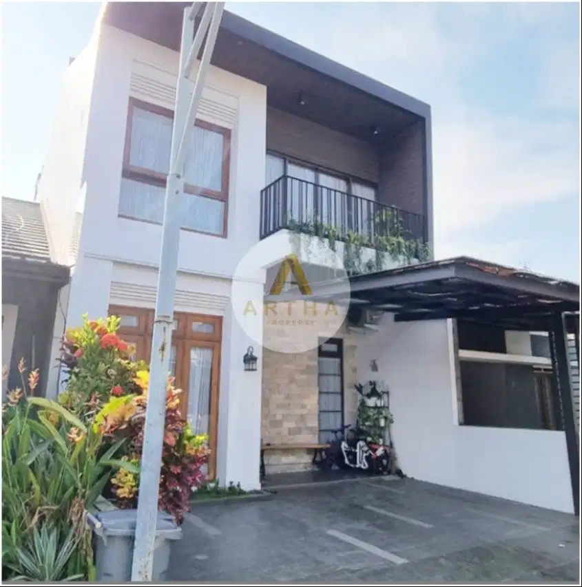 rumah di buahbatu semi furnish dekat ke akses tol siap huni