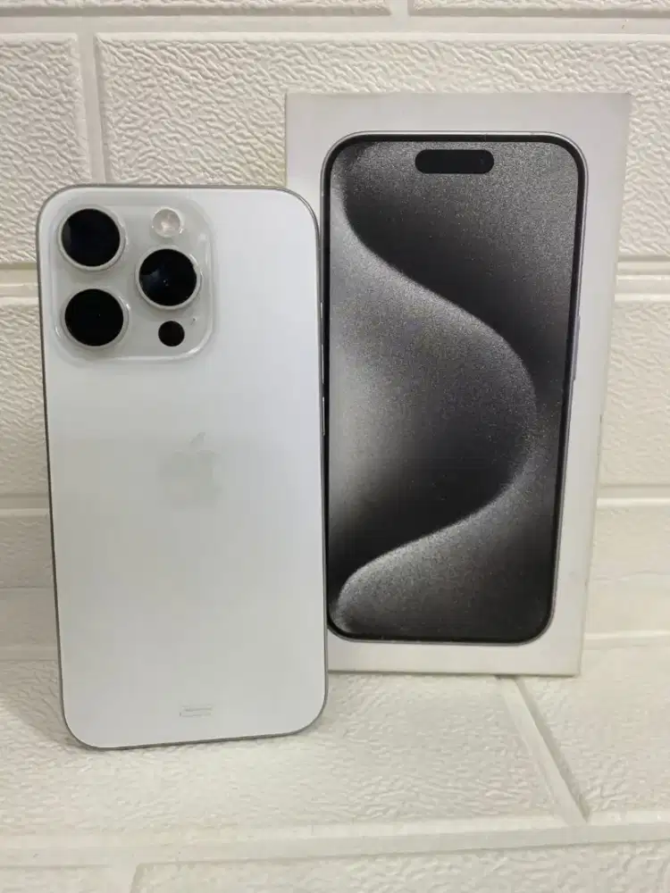Iphone 15 pro 128G ibox like new bh 86% full original