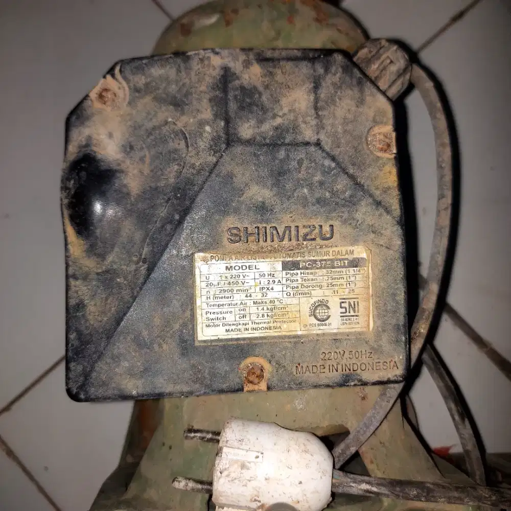 Pompa Air Sumur Dalam Shimizu PC 375 BIT