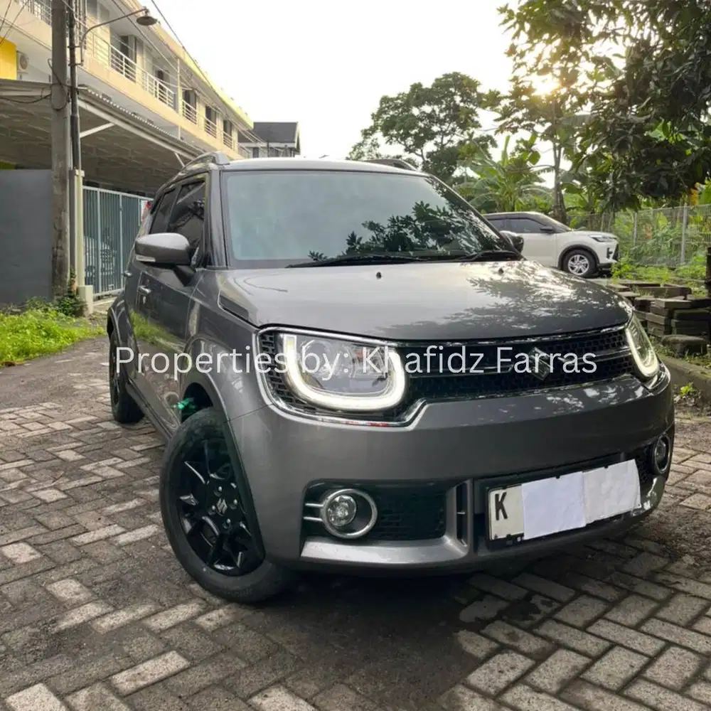 Suzuki Ignis GX 1.2 MT 2017 Abu-Abu — Irit, Stylish, Siap Pakai!