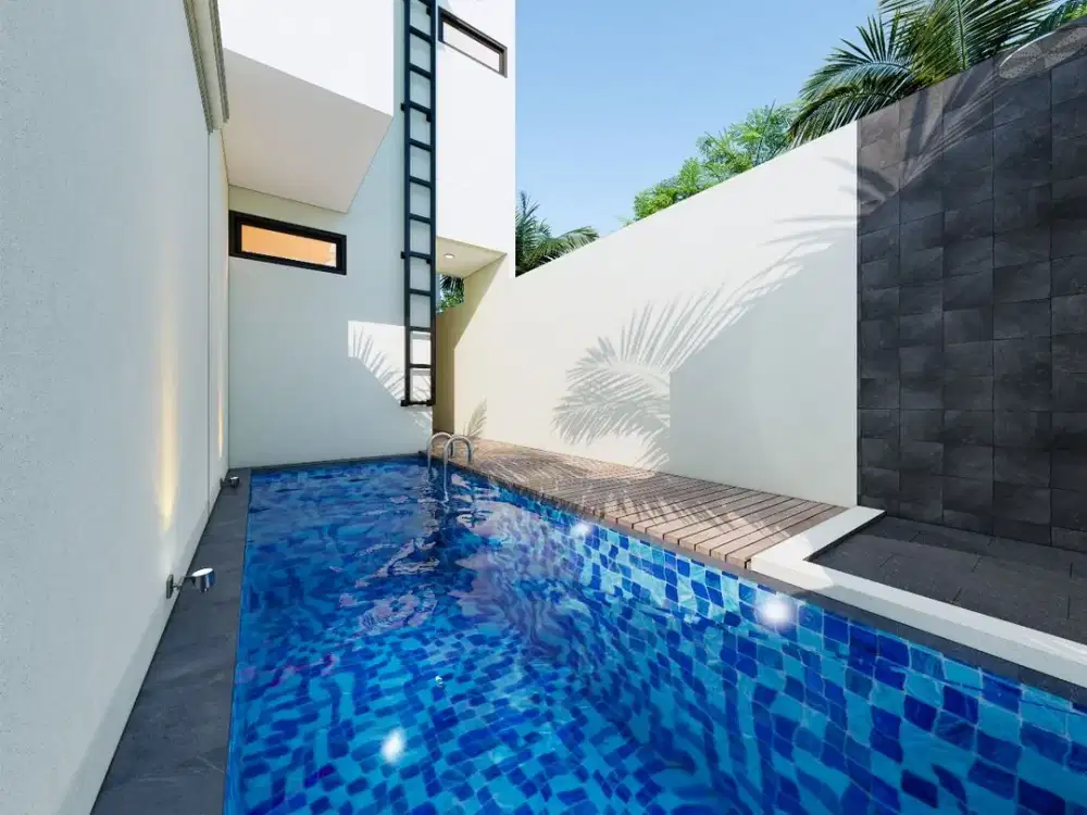 Rumah Mewah Kolam Renang Pribadi Area Godean