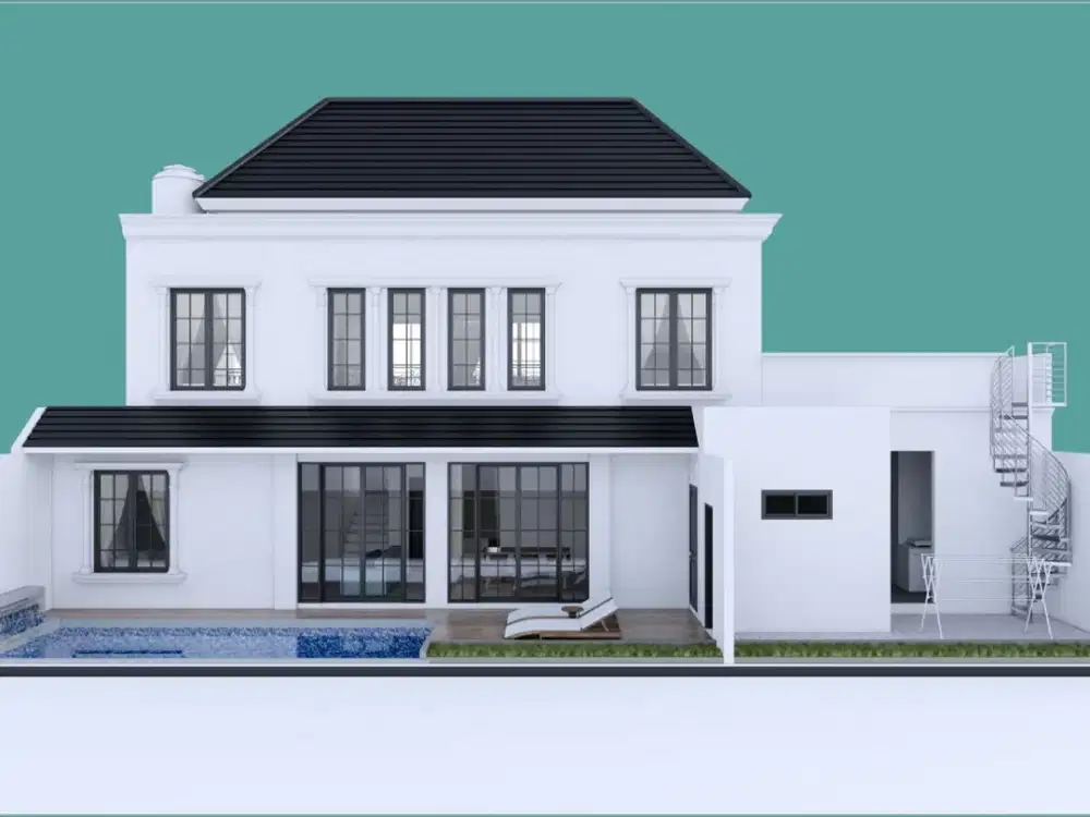 RUMAH DEKAT EXIT TOL GAMPING ROW JALAN LEBAR 5m