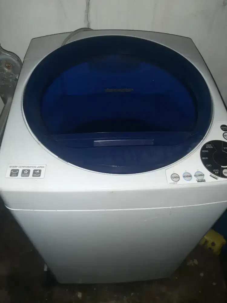 MESIN CUCI SHARP 1 TABUNG KONDISI BAGUS MULUS