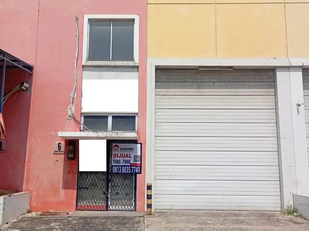 Ss3394- Jual Gudang Siap Pakai LT.162 di Green Sedayu Bizzpark Cakung