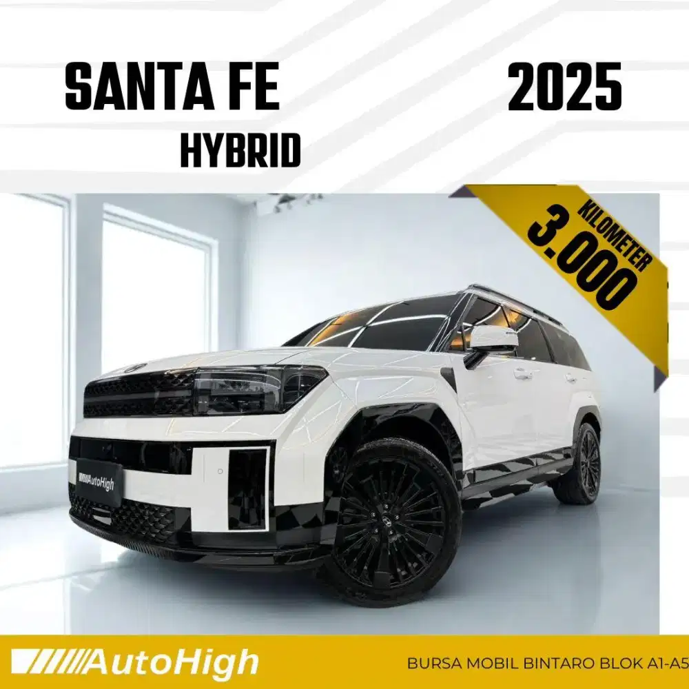 DP10% [Km3.000] Santa Fe Hybrid Calligraphy 2025 White #AUTOHIGH