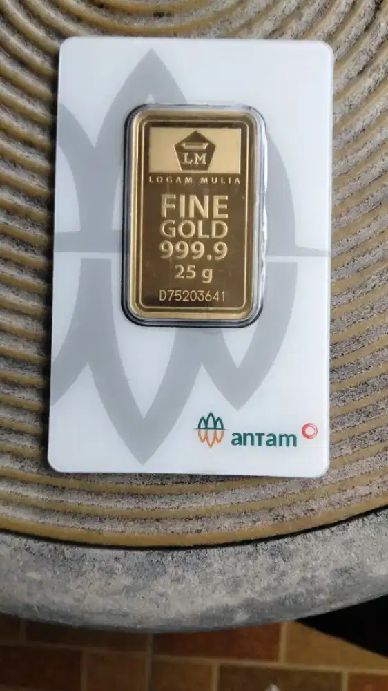 Dijual Logam Mulia 25 Gram