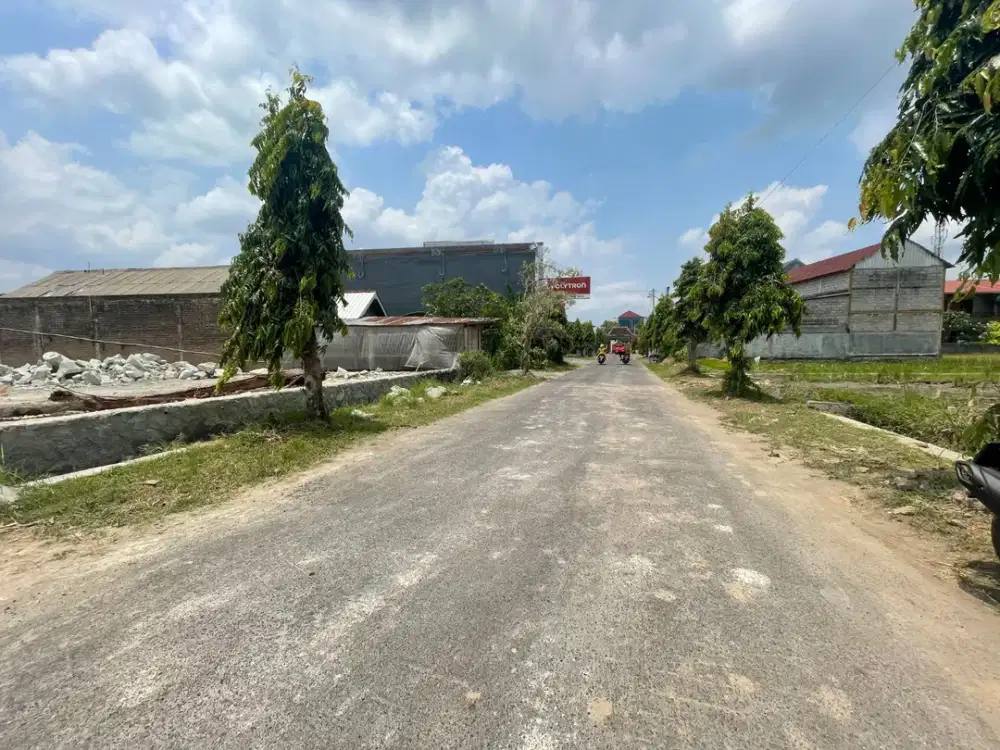 Dijual rumah siap bangun sidoagung godean, dekat kantor kecamatan godean, pasar godean, kampus UMY, kampus Aisyiah