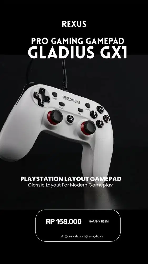 Rexus Gladius GX1 gamepad wired