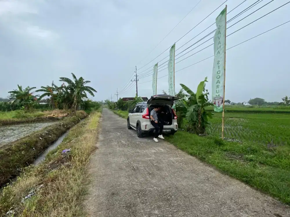 Free Pajak & Balik Nama 300 Jtan 5 Menit kampus UNISA Godean Sleman