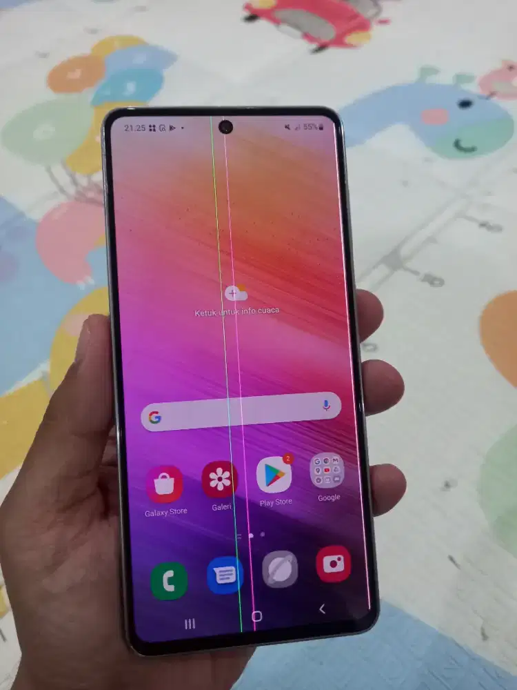 Samsung Galaxy A73 jaringan 5G Fullset minus garis