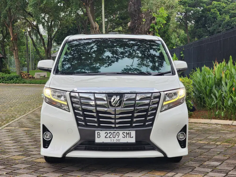 KM.92.RB ASLI| ALPHARD G ATPM 2016 PUTIH ISTIMEWA SEGER !!