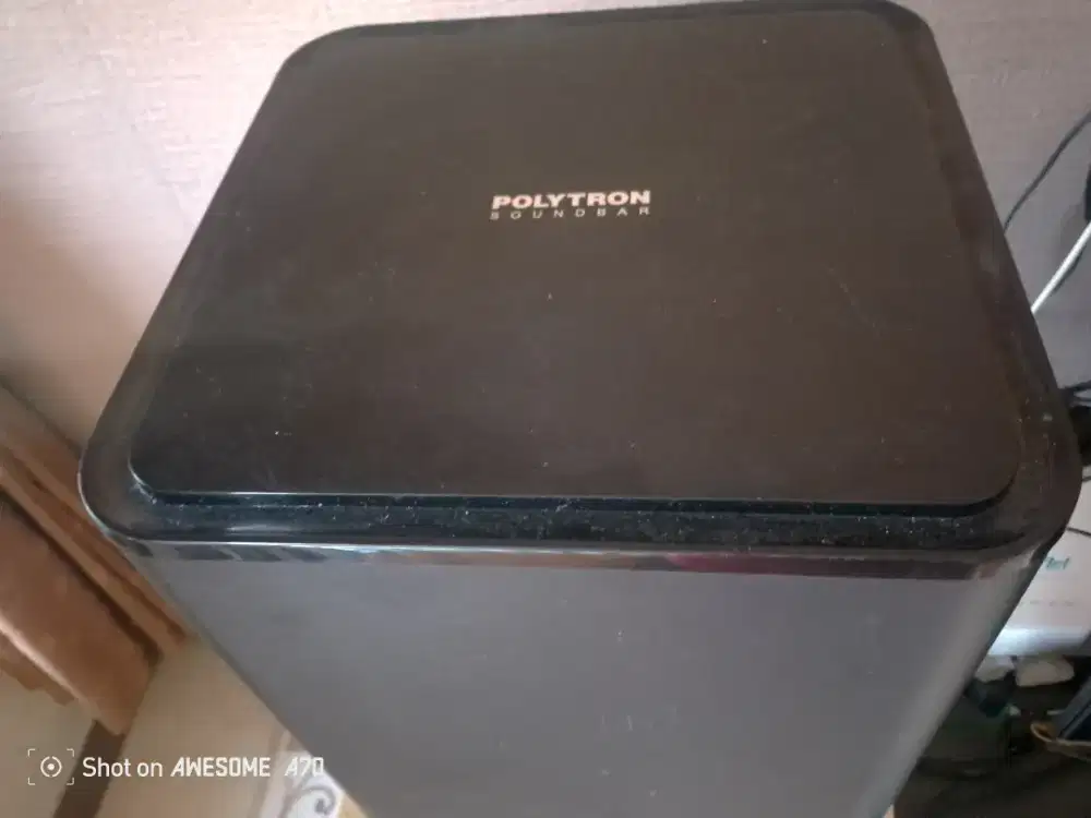 Soundbar & subwoofer ex TV LED Polytron + ampli blurtooht