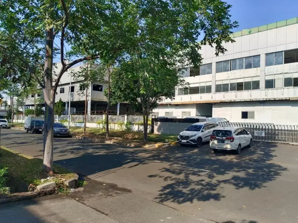 Pabrik Jababeka LT 1 Ha, LB 1.5 Ha, Akses Kontener, Murah Jual Cepat