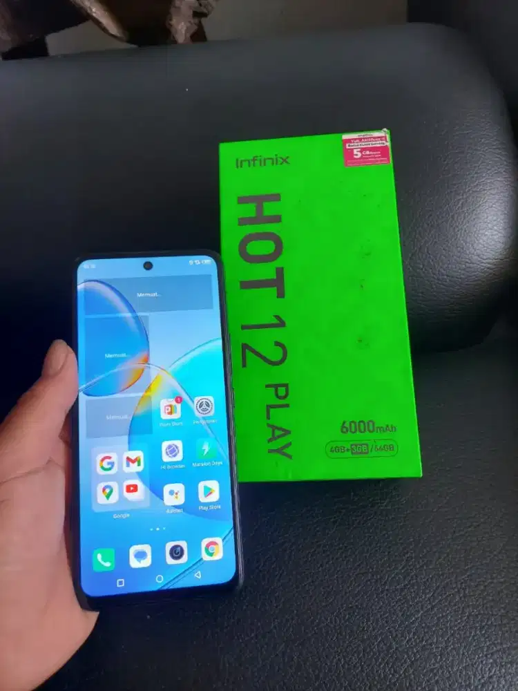 Jual hp infinx hot 12 play fulset