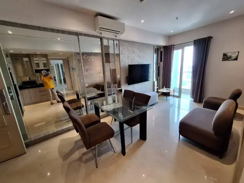 SEWA APARTEMEN ONE ICON LANTAI 10 FULL FURNISH