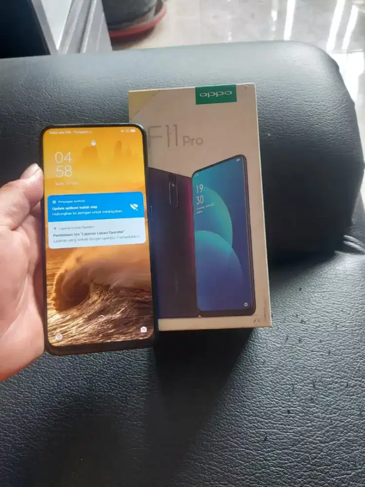 Jual hp oppo f11 pro fulset