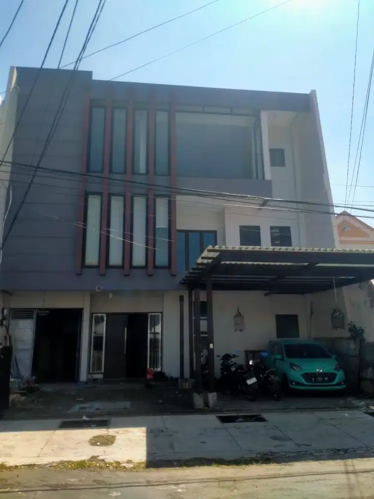 Dijual Cepat Bangunan Rumah Ex Kantor Dharmahusada Indah Surabaya