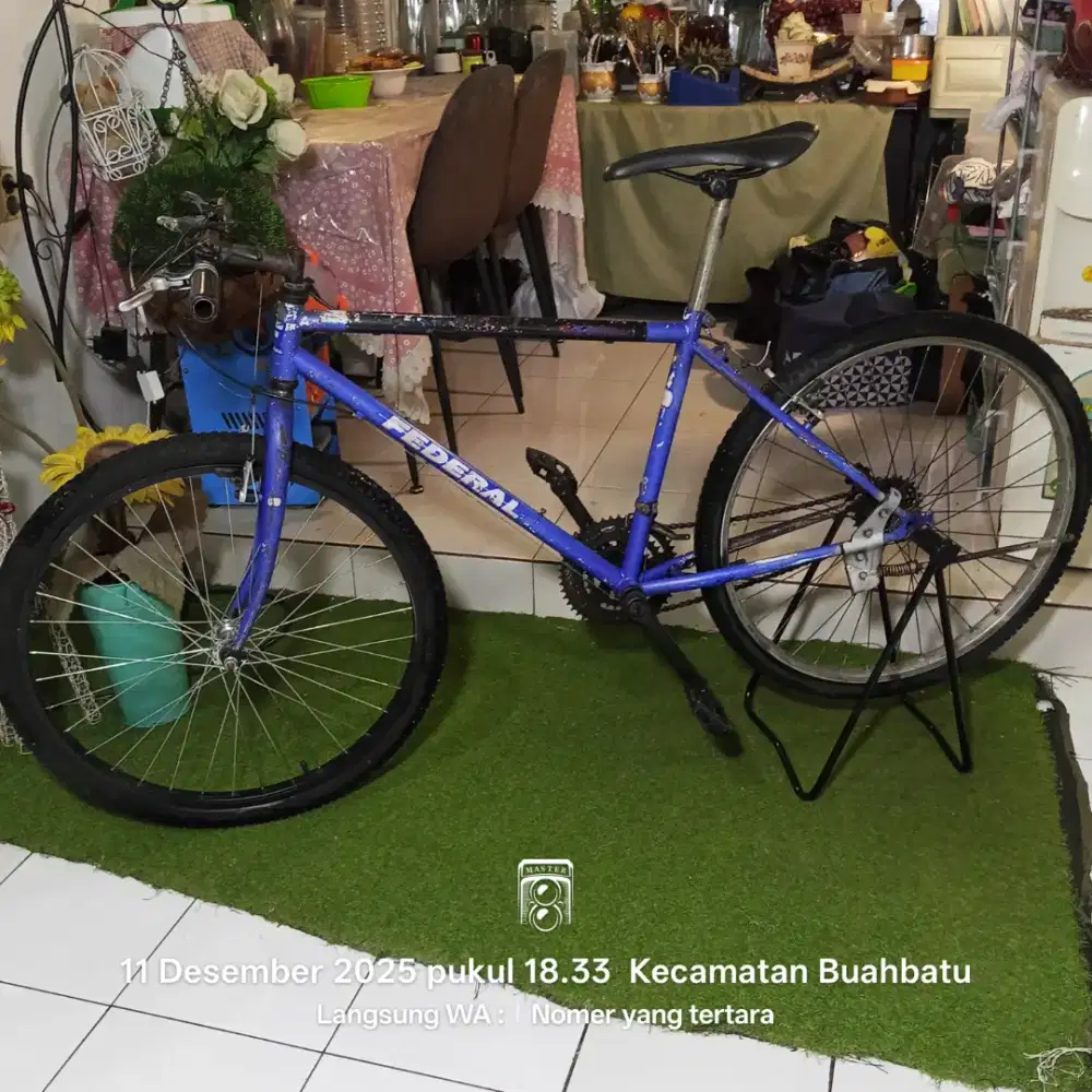 Sepeda Federal Cosmo Original Serial Number