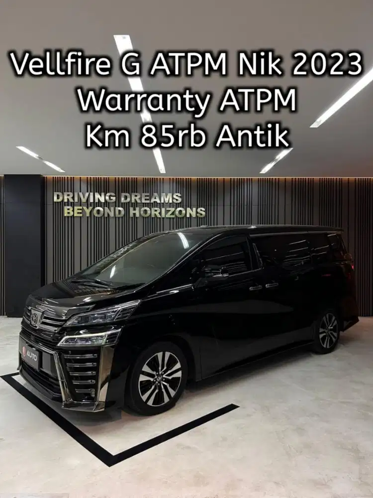 Toyota Vellfire 2.5 G TSS ATPM 2023 Hitam Pilot Seat