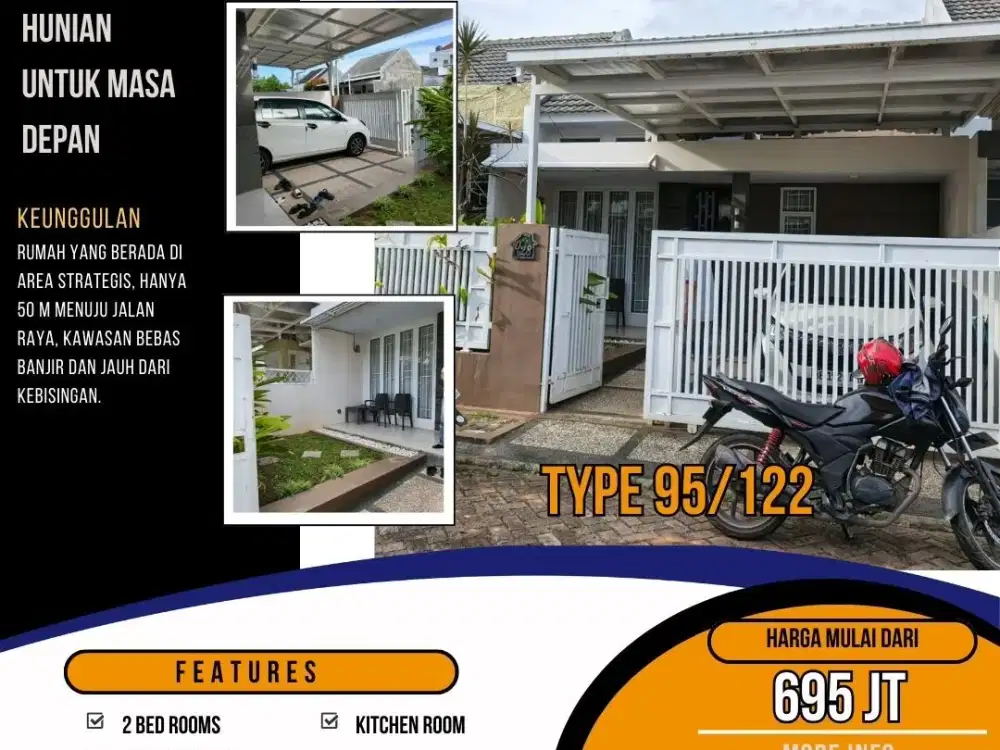 RUMAH SIAP HUNI PRAMUKA GARDEN RESIDANCE ONE GET SYSTEM