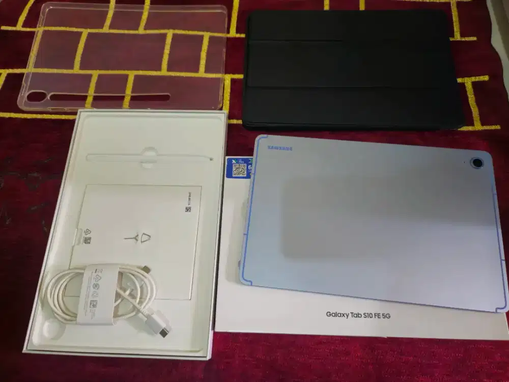 Samsung Tab S10 Fe 5g Mulus Fullset Masih Garansi