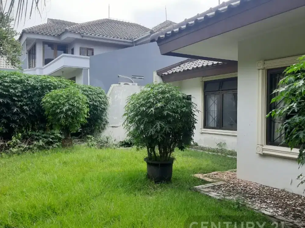 Rumah Bintaro Sektor 6 Depan Taman Tanah Luas Dan Murah Strategis