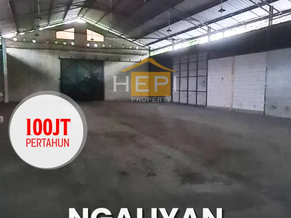 Disewakan Gudang di Ngaliyan Semarang