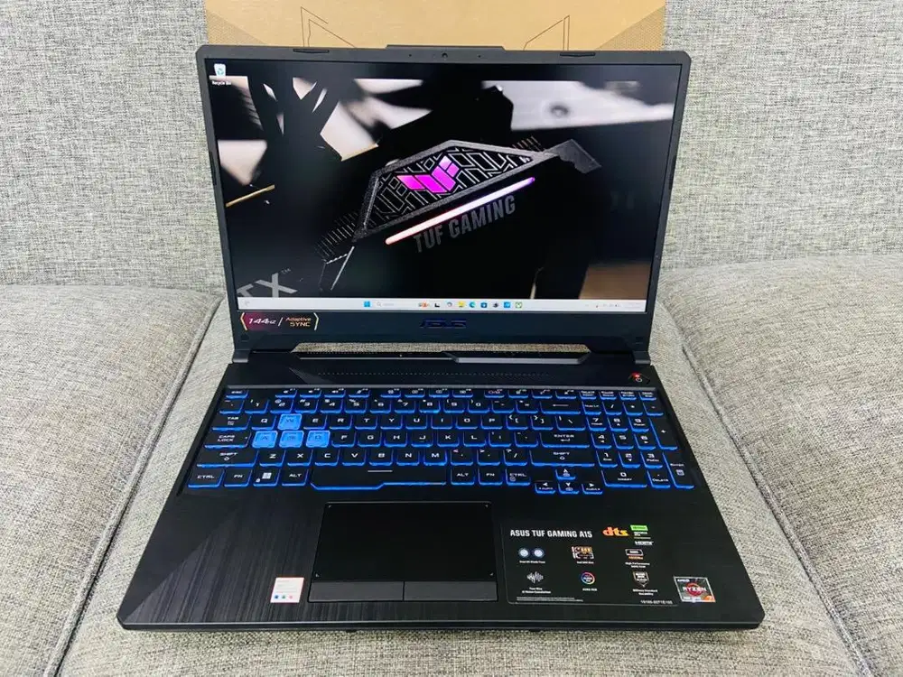ASUS TUF A15 FA506NFR RYZEN 7-7435HS RTX 2050 4GB RAM 8-512 GB LIKENEW