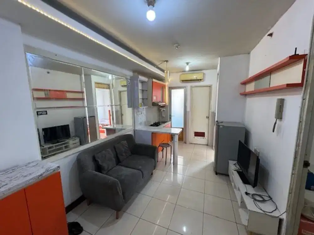 Apartemen Kelapa Gading Nias 2 Kamar Furnished di Emerald Bulanan view Lepas