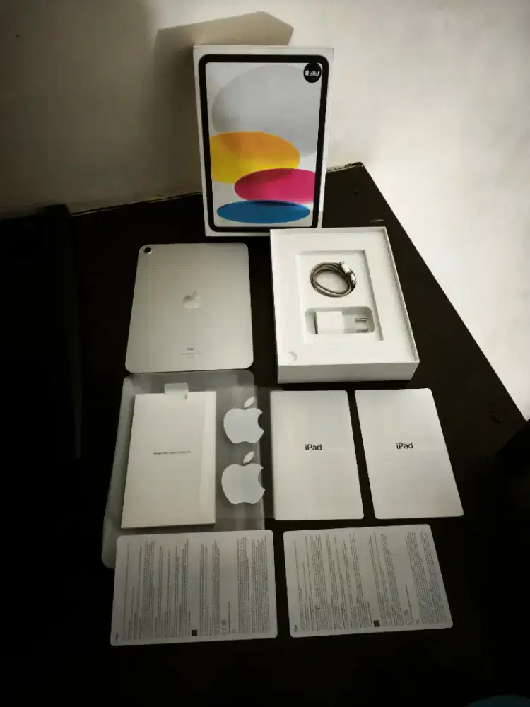 Ipad Gen 10 256GB IBOX Resmi Fullset original mulus terawat