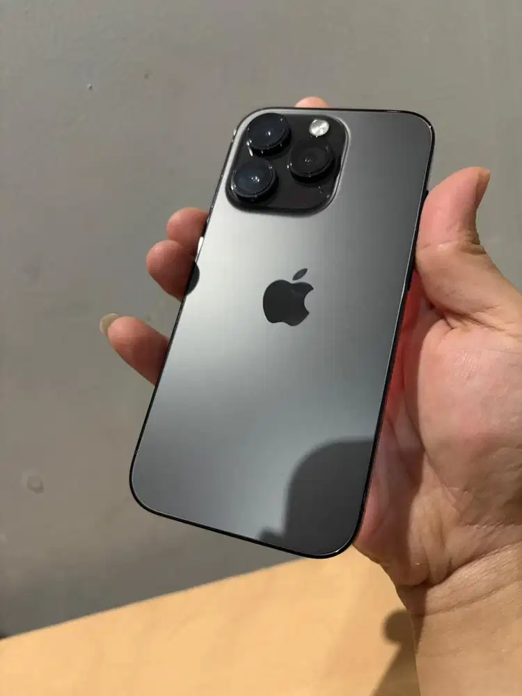 iphone 14 pro black 128gb iBox second mulussss