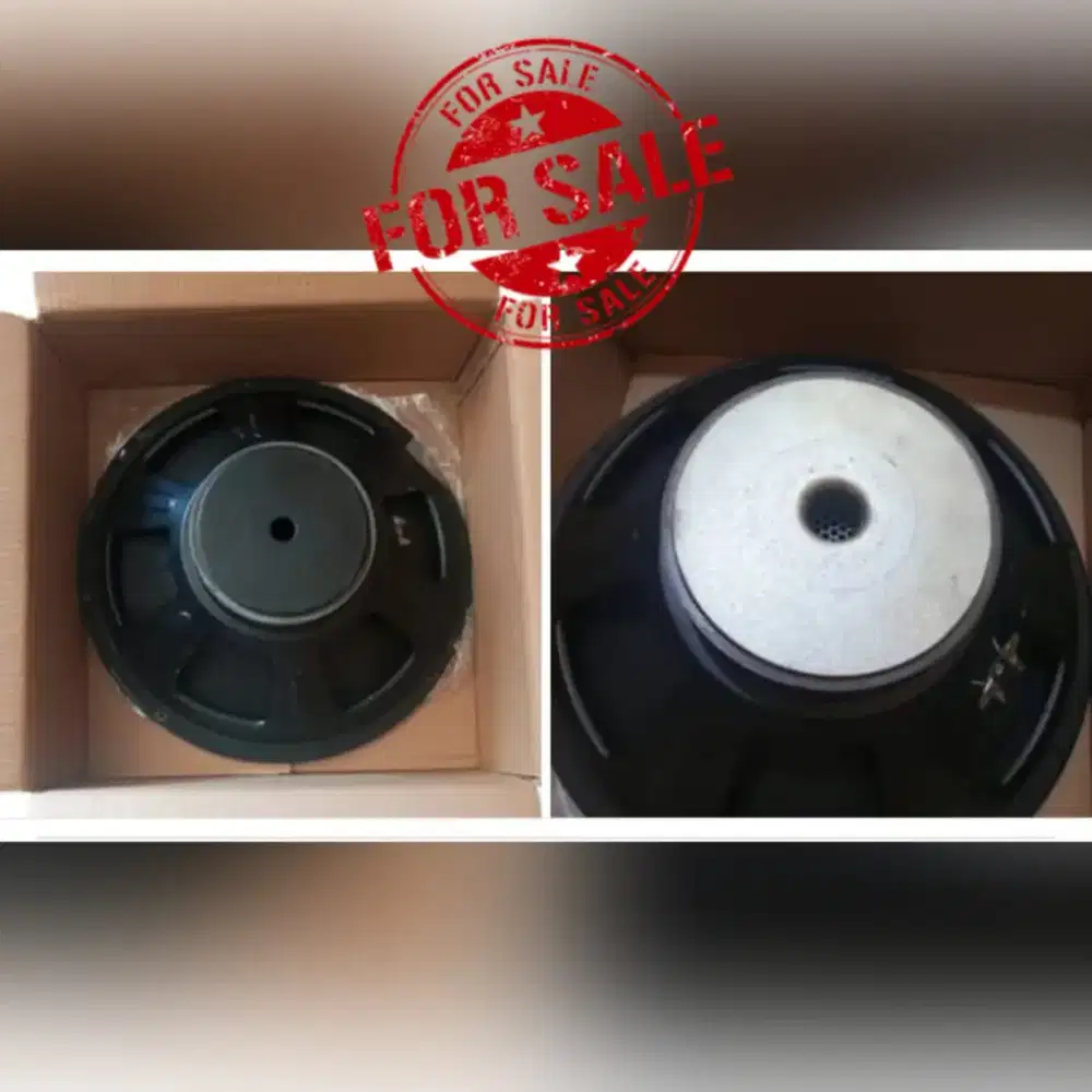 2 buah SPEAKER KOMPONEN 15in (ADS 1520 & Polos)