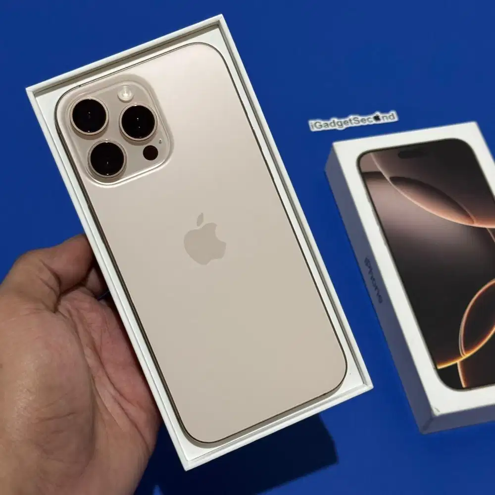 IPHONE 16 PRO MAX 256GB BEACUKAI - IBOX