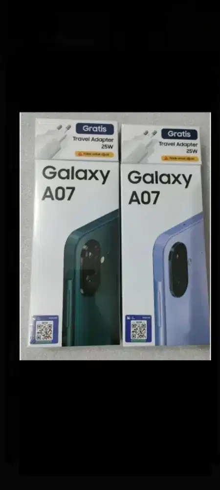 Samsung galaxy A07 ram 8gb 256gb dan4/64 resmiresmi