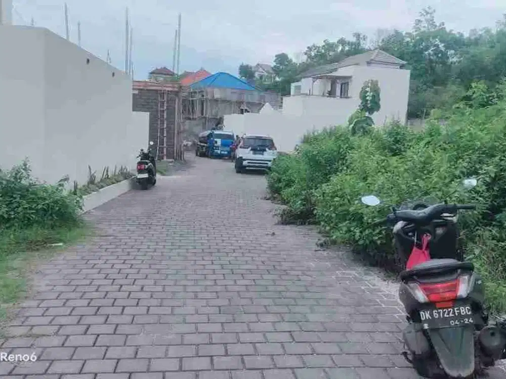 dijual tanah plot Kecil 104m² & 110m² & 111m² di jalan goa gong atas ungasan Kuta Selatan Badung Bali IDR 575 juta per are nego tipis