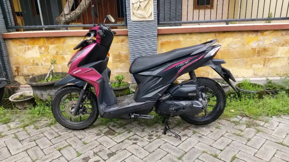 Honda Beat Cbs iss LED Magenta tahun 2020