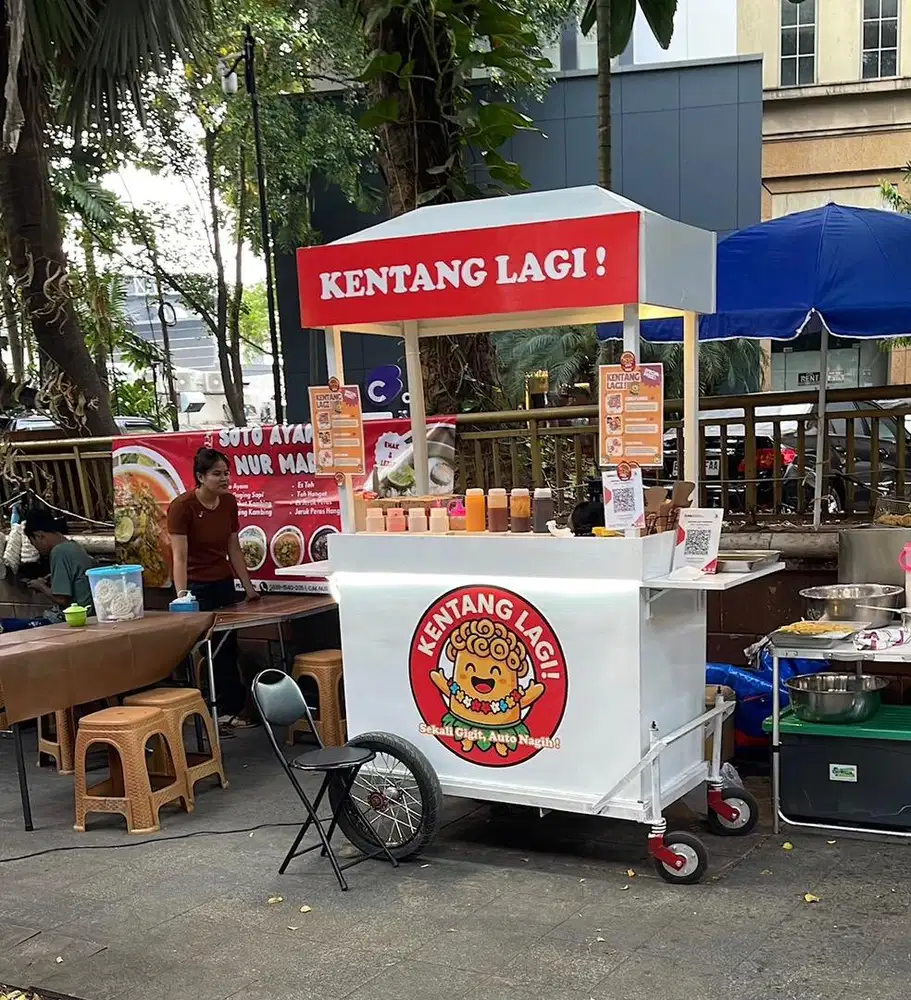 Lowongan - booth Kentang Lagi