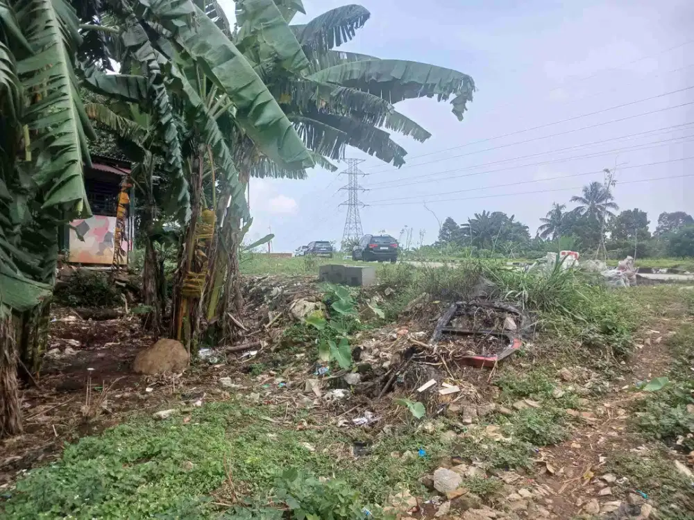 Disewakan Tanah Luas Pinggir Jalan Raya R3 Bogor