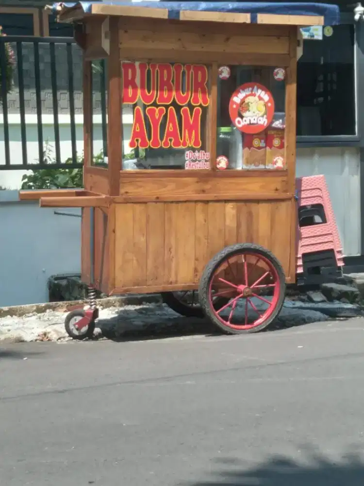 Gerobak bubur ayam