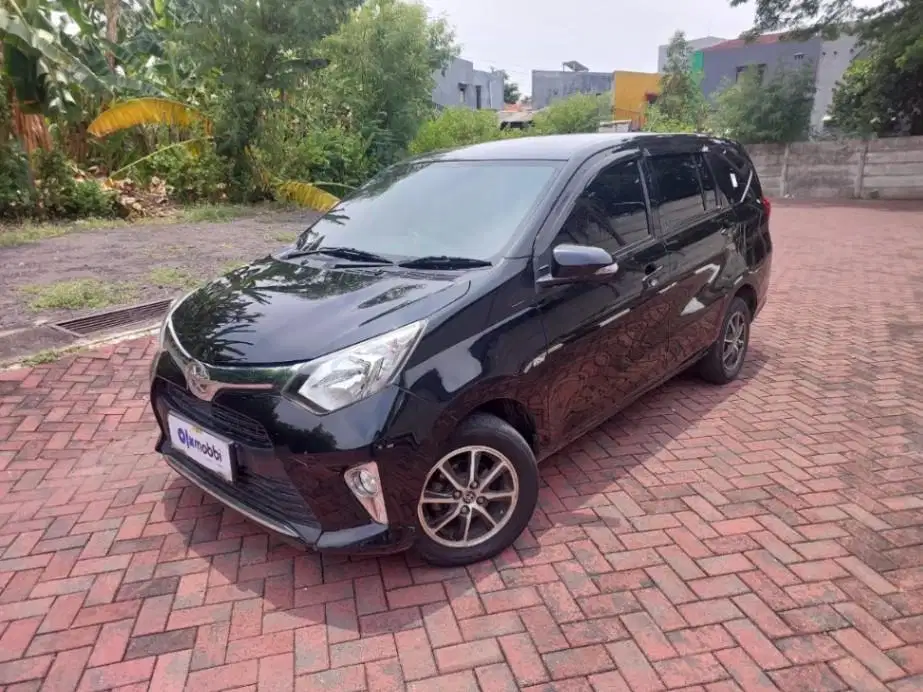 DP MURAH Toyota Calya 1.2 G Bensin Matic 2018 Hitam p AK