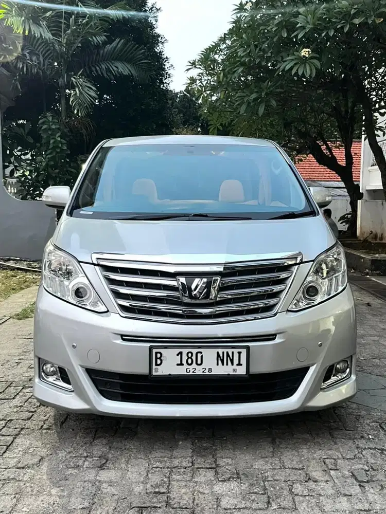 Toyota Alphard 2.4 AT Orisinil Tgn 1 No Plat Cantik Istimewa Murmer