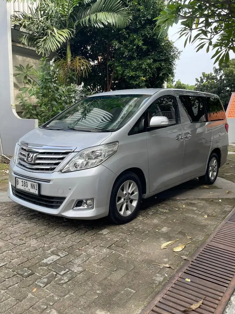 Toyota Alphard 2.4 AT Orisinil Tgn 1 No Plat Cantik Istimewa Murmer