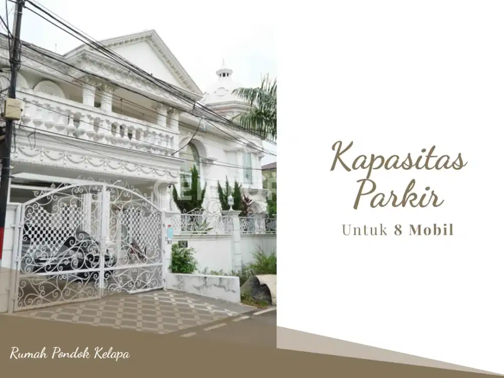 Rumah Mewah Billy Moon Pondok Kelapa Jakarta Timur