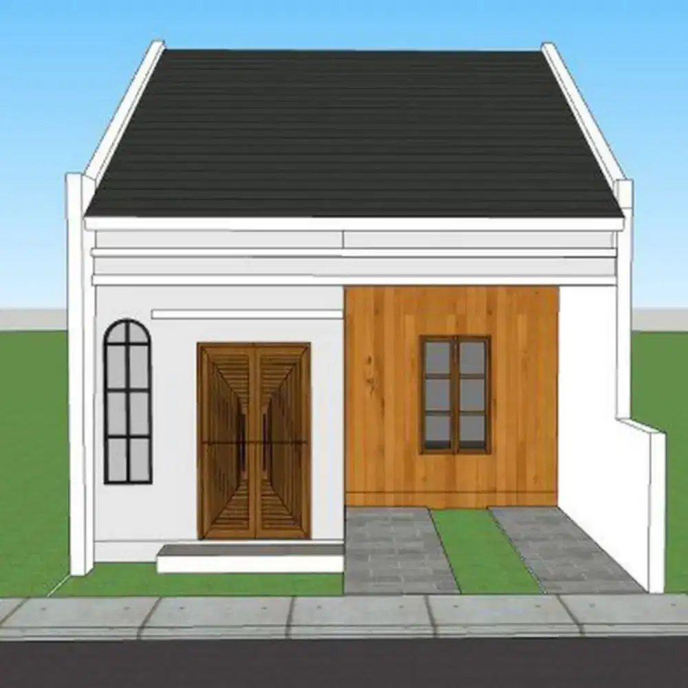 Rumah murah 200 jutaan dekat stasiun Pondok  rajek