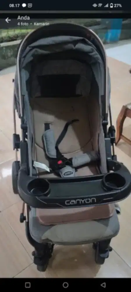 stroller bekas rasa baru