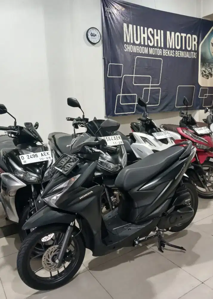 KM 1 RIBU BEAT DELUXE SMART KEY 2025, 99% SEPERTI BARU, MUHSHI MOTOR.