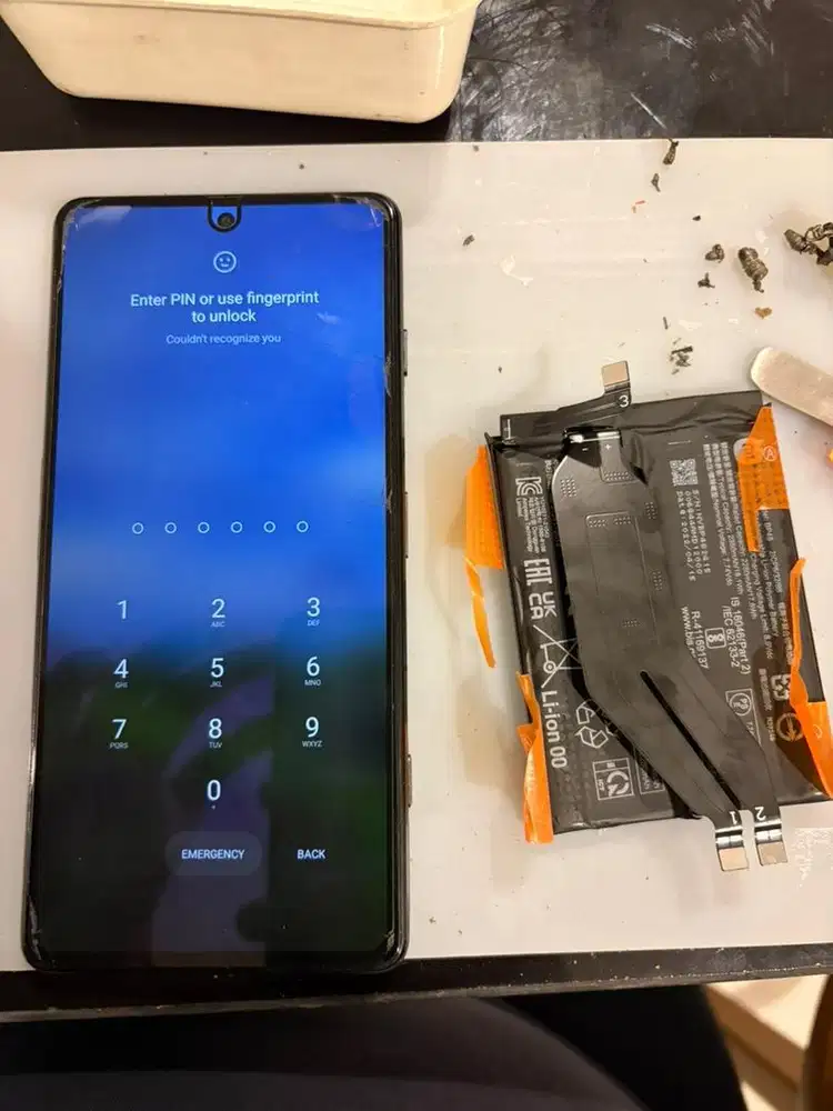 Ganti baterai poco f4 GT