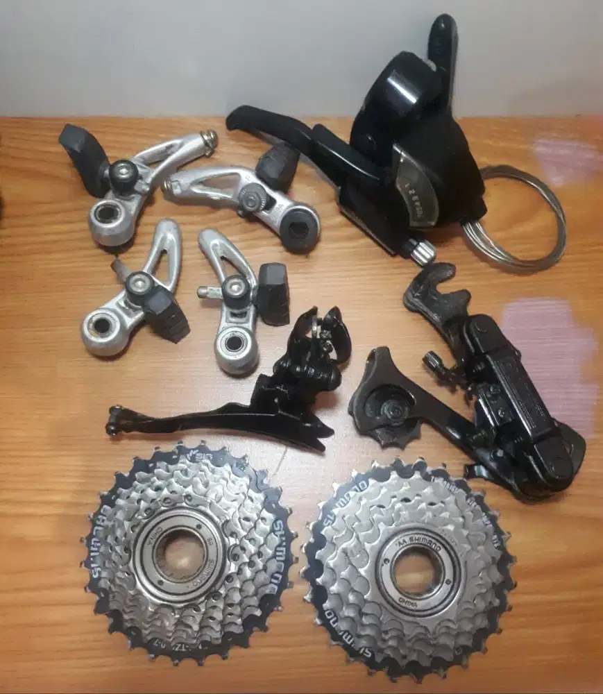 JUAL SEPAKET !! Rem Cantilever Sepeda, Rd & Fd dll